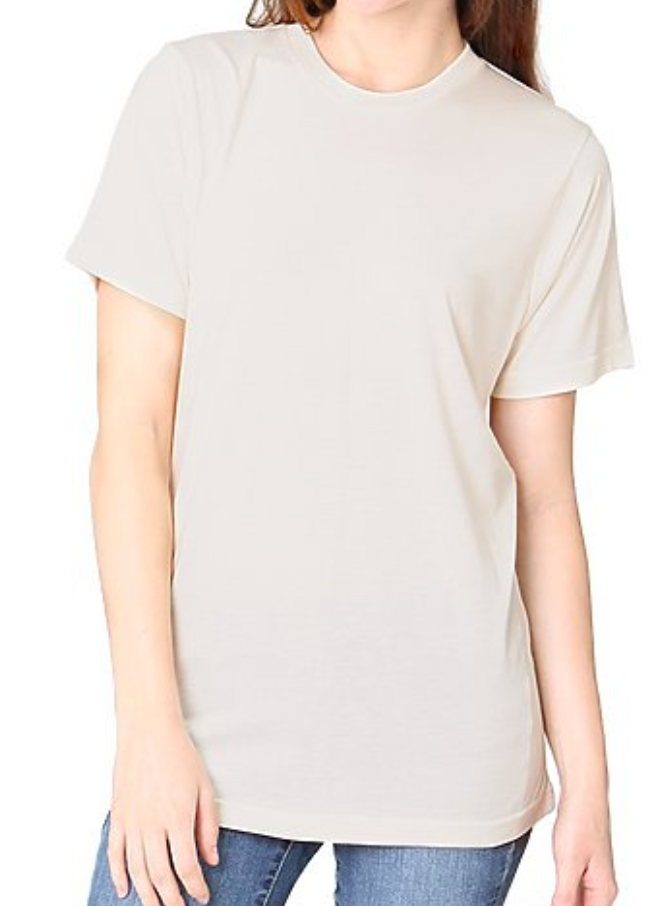 Bamboo Organic Cotton Tee OFF WHITE