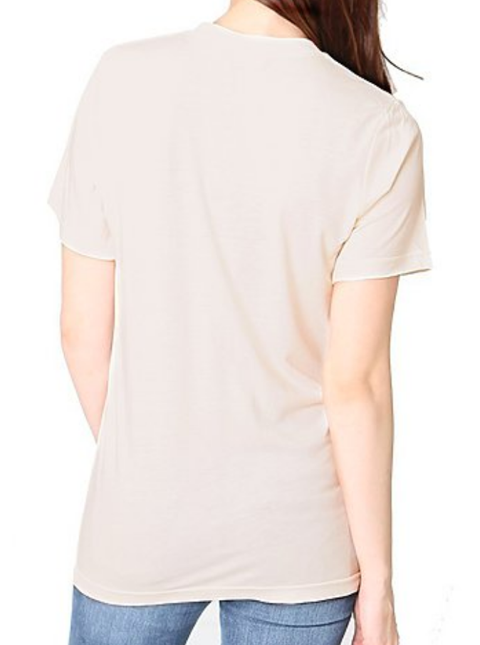 Bamboo Organic Cotton Tee OFF WHITE