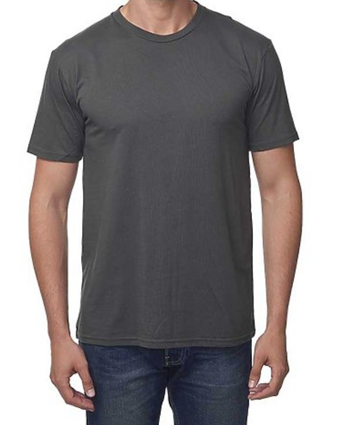 Bamboo Organic Cotton Tee Grey